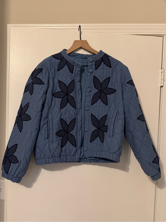 Jackets & Blazers - Floral Quilted Jacket